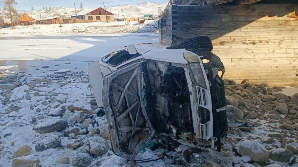    "Пьяное" ДТП в селе Чибиля. Источник: МВД по Республике Алтай