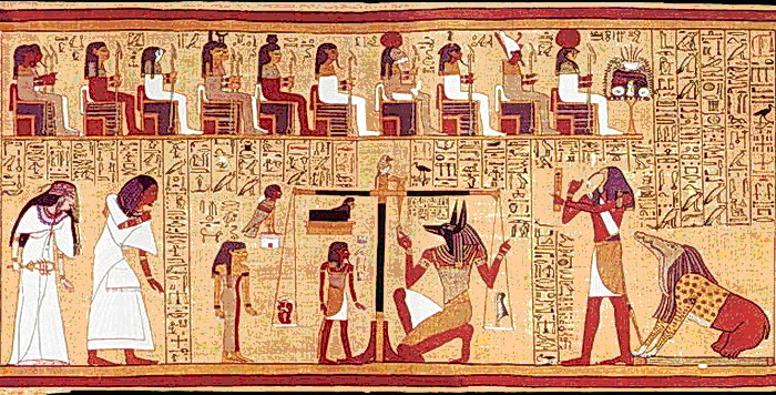 иллюстрации из «Книги Мёртвых»