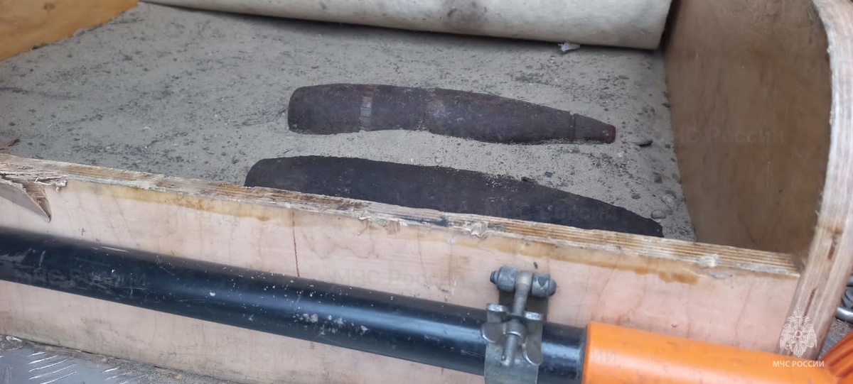    Снаряды времен ВОВ обнаружили в Золотухинском районе Курской области