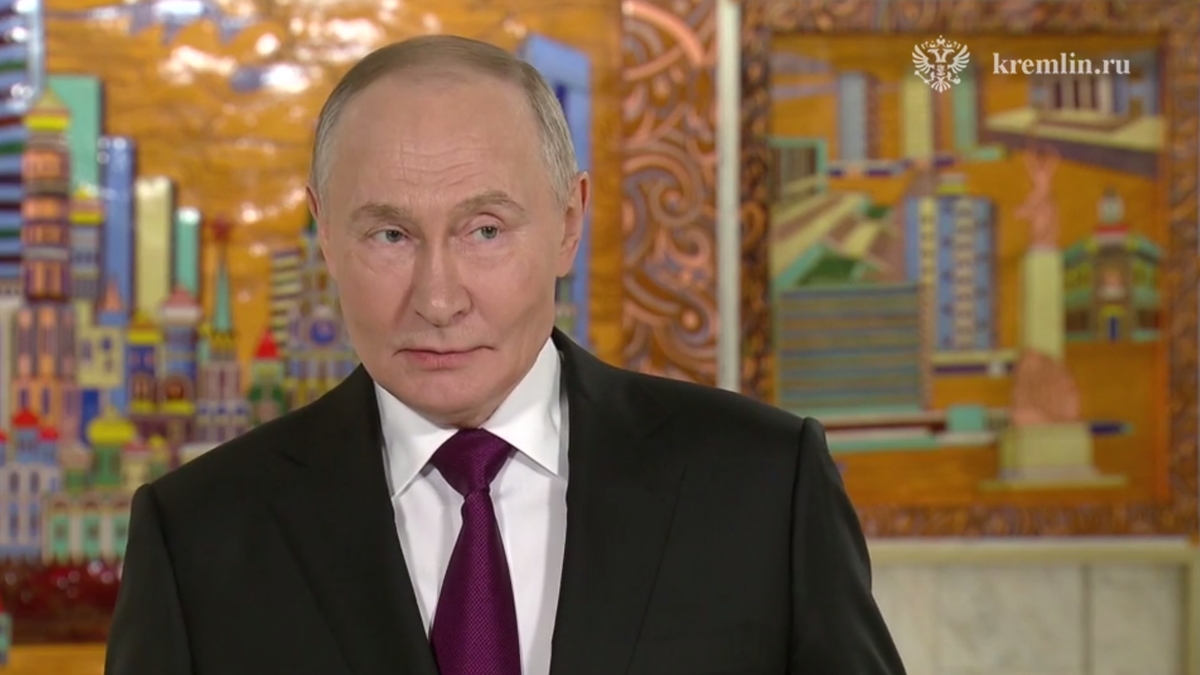 Скрин видео с сайта Президента России