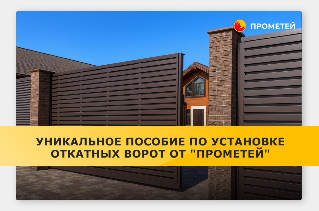 Всё о воротах от Прометей https://prometey-ural.ru/