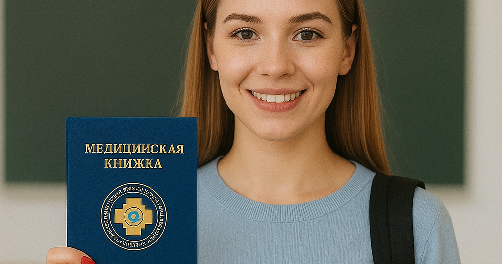 🔥Медкнижка для студента в Москве — быстрое и официальное оформление в «Справки-Все»