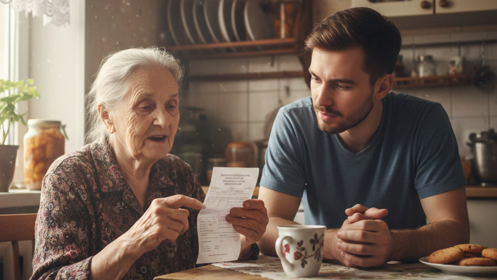 С бабушкой на кухне