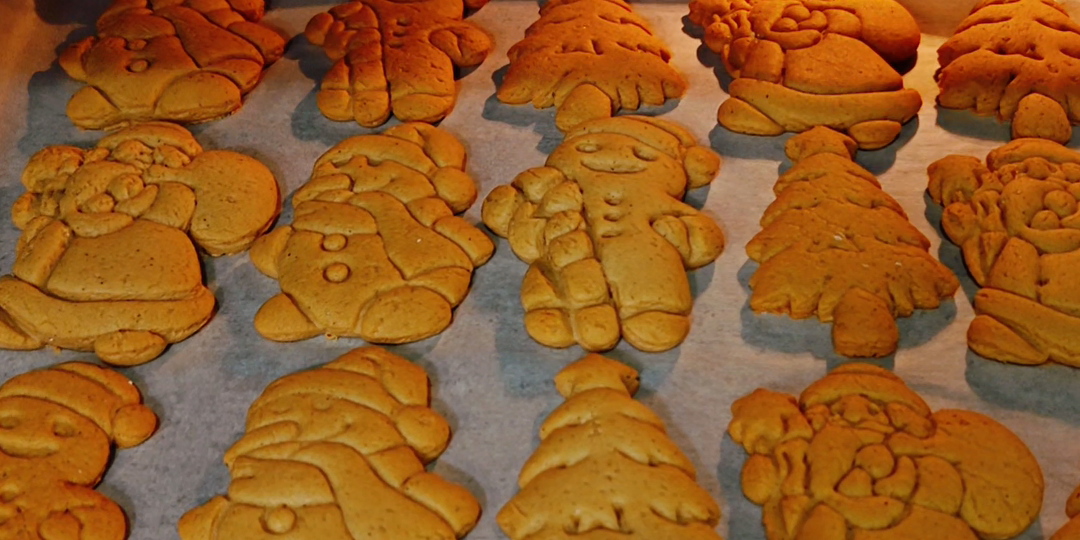 Имбирные новогодние пряники. Очень удачный рецепт