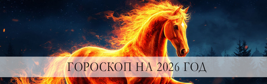 Год Огненной лошади - 2026