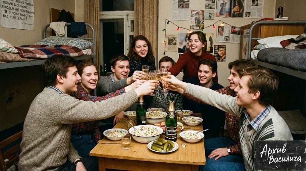 В тесноте, да не в обиде. Лучший Новый год.