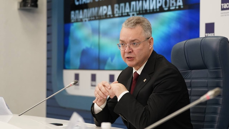    Губернатор Ставрополья проводит пресс-конференцию в Москве 3 декабря Фото: Управление пресс-службы и информполитики губернатора и правительства Ставрополья