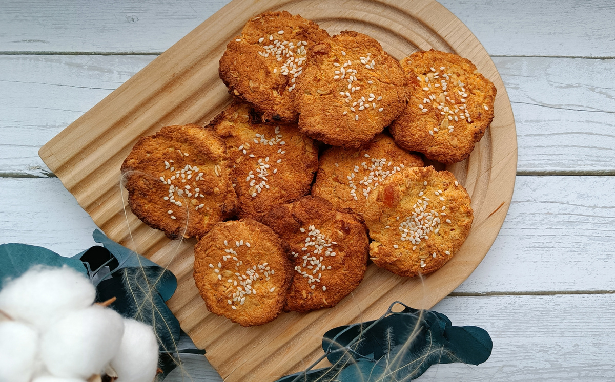 Рецепт печенья в синем заголовке ниже.
