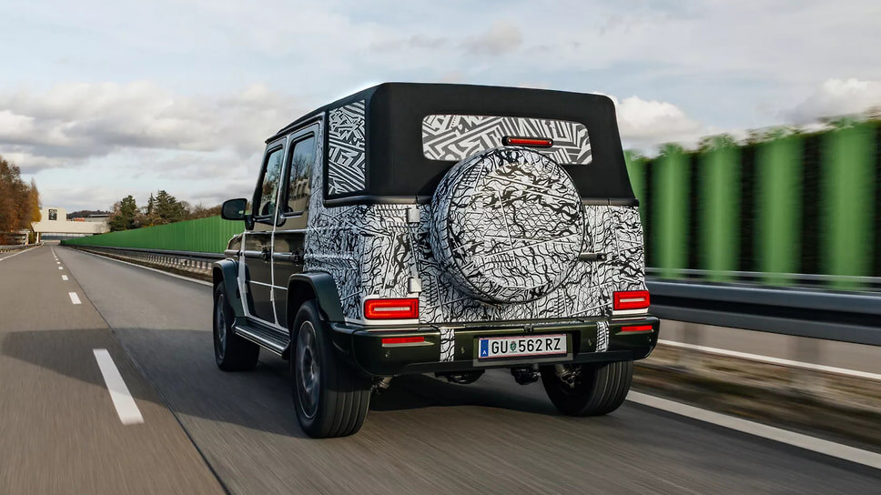 Mercedes-Benz G-Class Cabrio.📷Фото: Mercedes-Benz