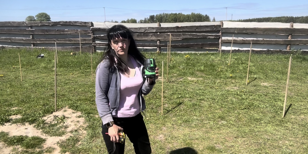📐 Разметка фундамента: первый шаг к дому мечты 🔨Я сама строю ДОМ 🏡 | Светлана Ивановна 👍