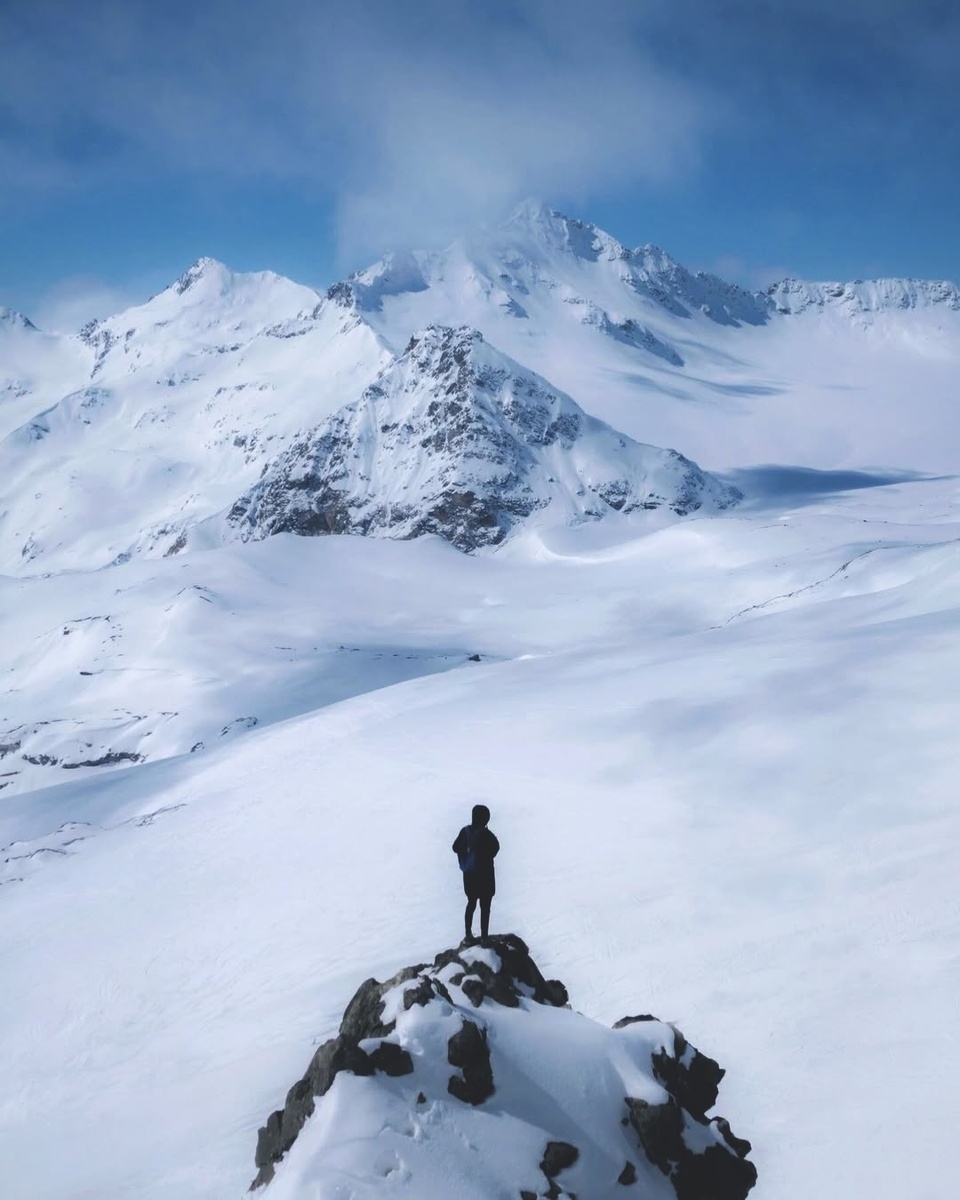 Где-то на южных склонах Эльбруса