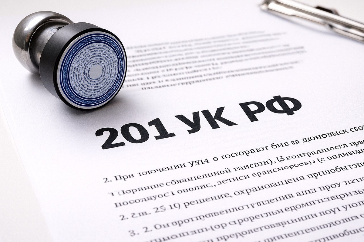 Доброе дело директора, которое обернулось статьёй 201 УК РФ. Когда управленческое решение становится “злоупотреблением полномочиями”? / Адвокат Полит Марианна
