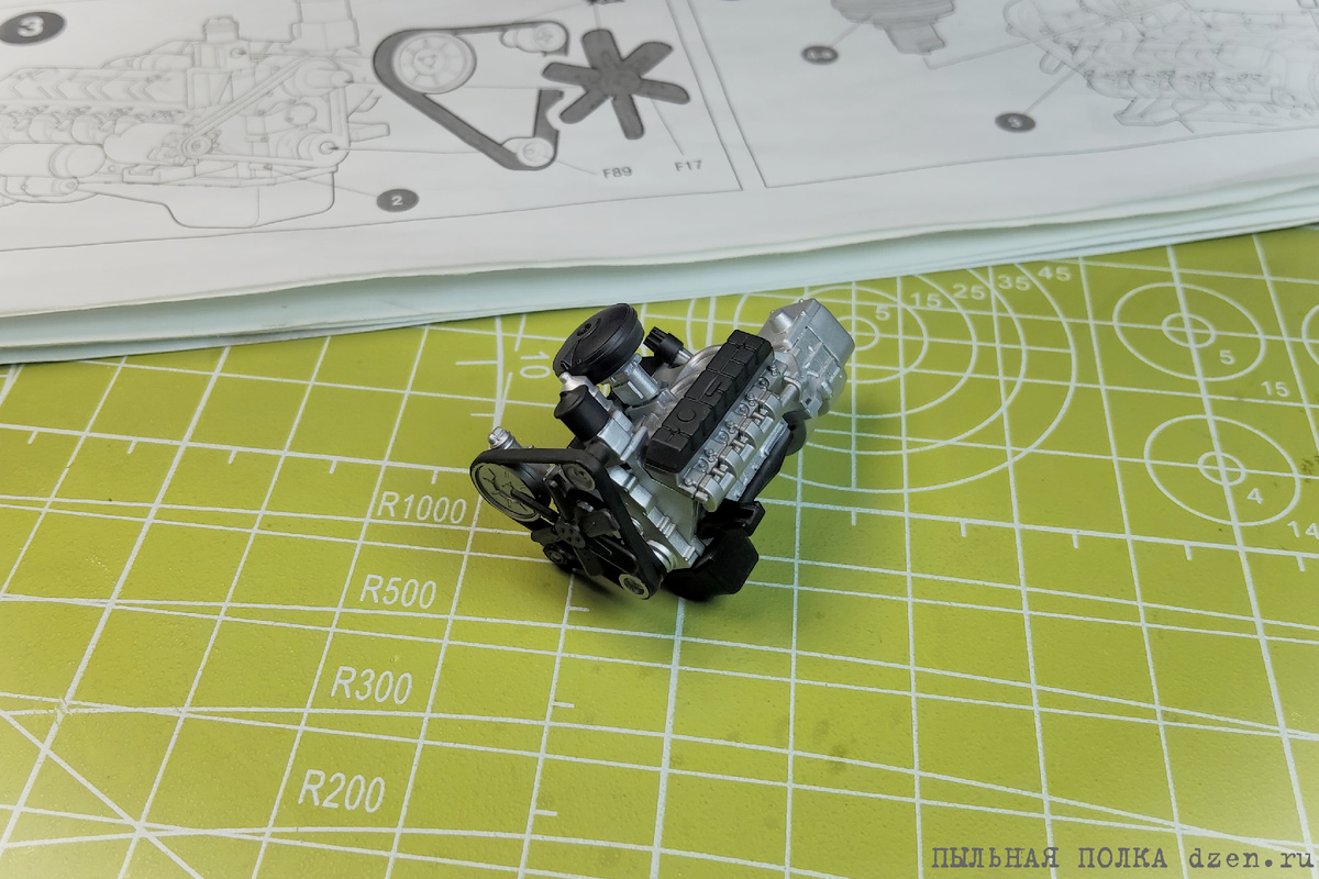 Двигатль ГАЗ-66 1/35 Звезда 3707.