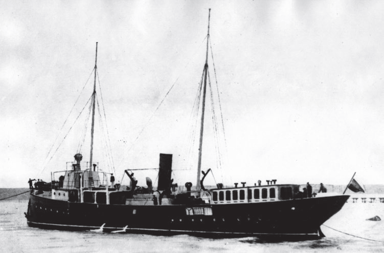 Крейсер «Ястреб» Отдельного корпуса пограничной стражи Российской империи