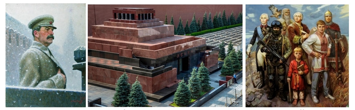 Гранитная твердь трибуны мавзолея ждет Отца нации новой эпохи