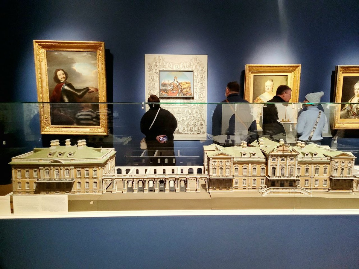 Макет Большого Царскосельского дворца