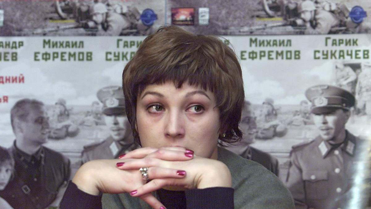   Алексей Куденко / Коммерсантъ- Ксения Качалина в 2001 г.