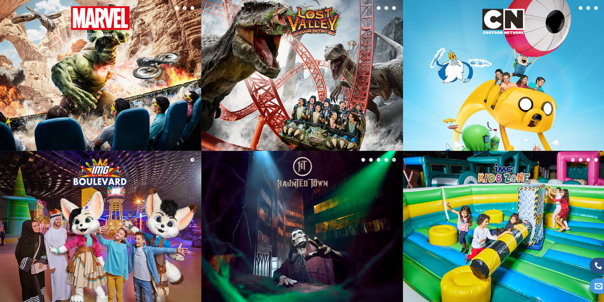 IMG Worlds of Adventure Dubai 2025: крытый парк Marvel и Cartoon Network, билеты и лучшие аттракционы. Гайд от Yoots Atlas