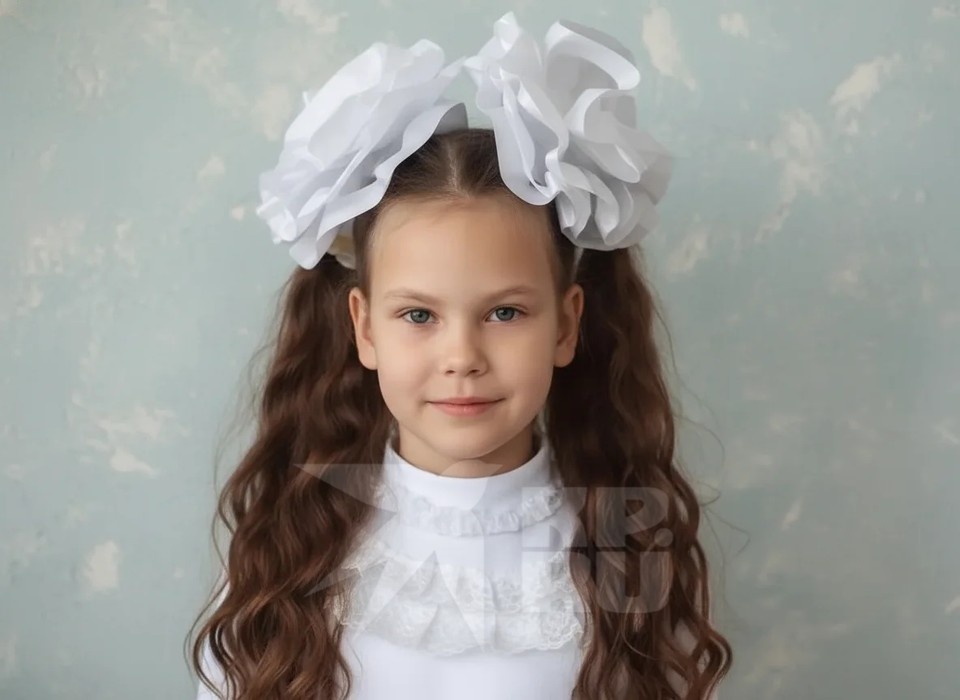 В этом году девочка пошла в первый класс. Фото: архив семьи