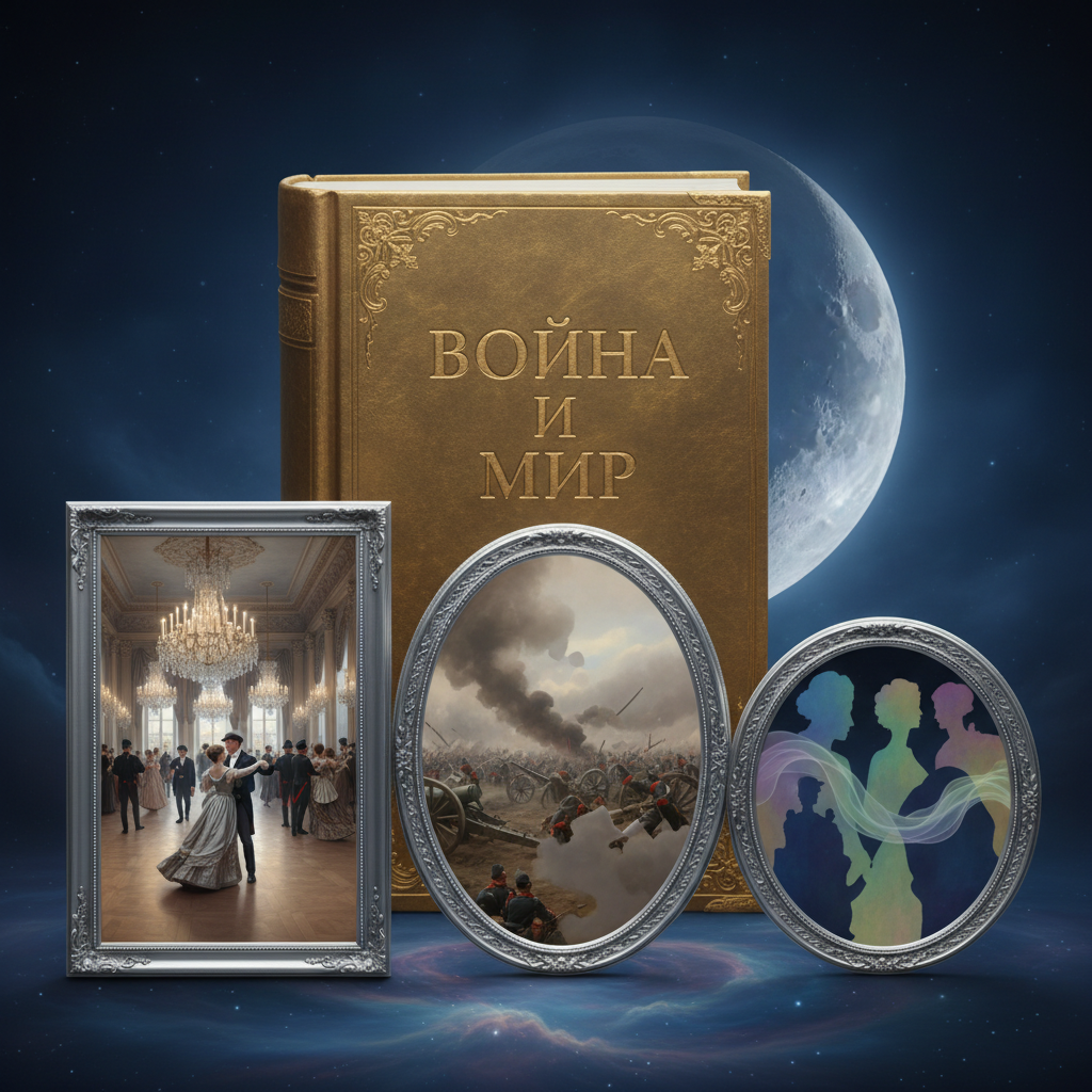 Три зеркала отражают одну историю.  Визуальный контент создан с помощью нейросетевой технологии Perplexity AI