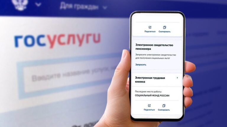    На Госуслугах появилась возможность оформить электронное свидетельство пенсионера «О»