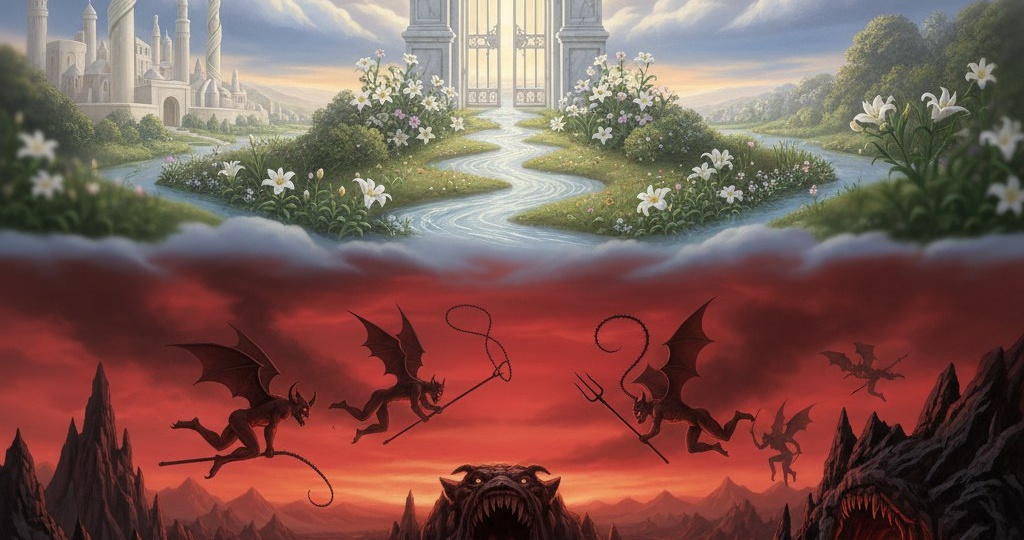 Почему АД и РАЙ существуют, но не для людей. И что с этим всем делать..