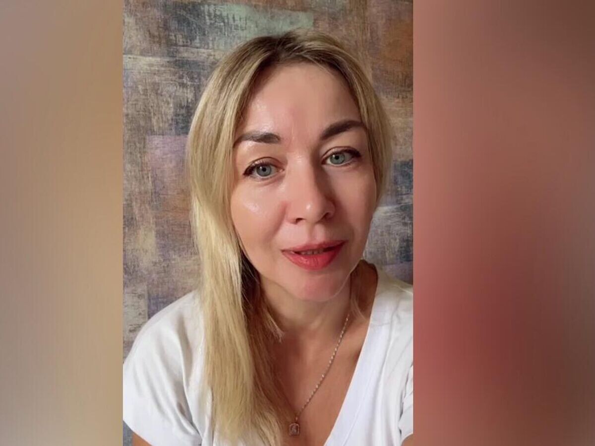    Кадр видео, в котором Ирина Усольцева рассказала, что ее 5-летняя девочка решила пойти в поход с родителями© Путь в Любовь. Ирина Усольцева/Telegram