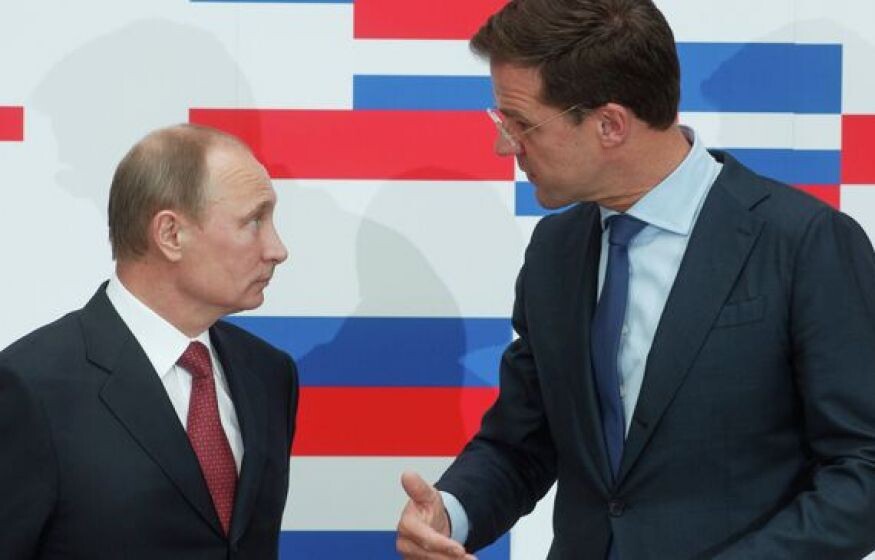    Путин «напугал» Рютте, надев военную форму: «поэтому я не буду реагировать на то, что он говорит»