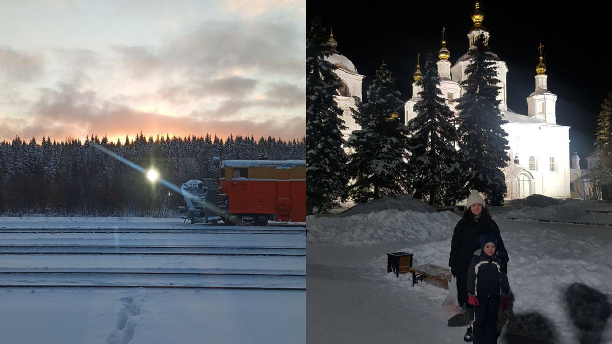 Поехали из Самары на поезде - это была настоящая сказка для детей ❤️
