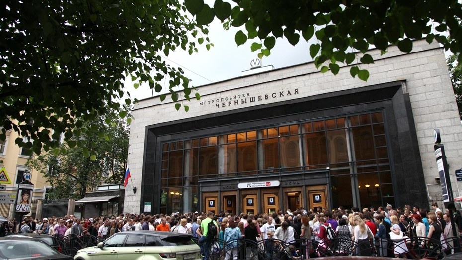    Станция метро "Чернышевская" после реконструкции Автор фото: Волков Павел