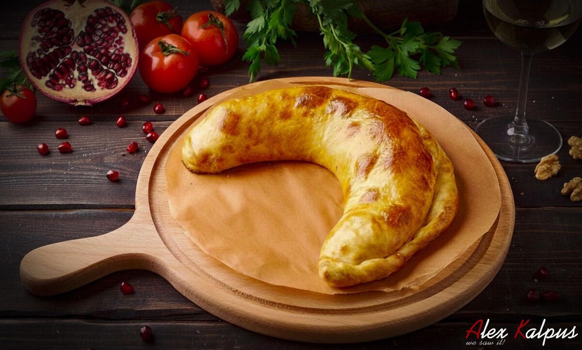 Гурийский пирожок: грузинский полумесяц с секретом