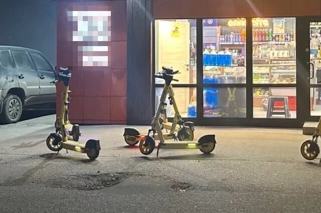    Где в Пензе нельзя оставлять электросамокаты?