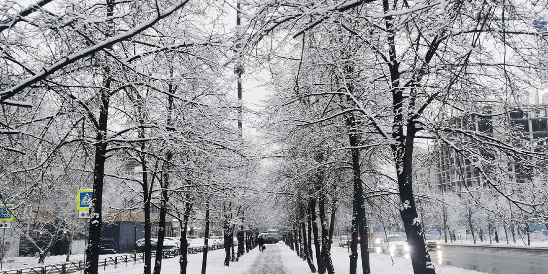 Снежок пошел...