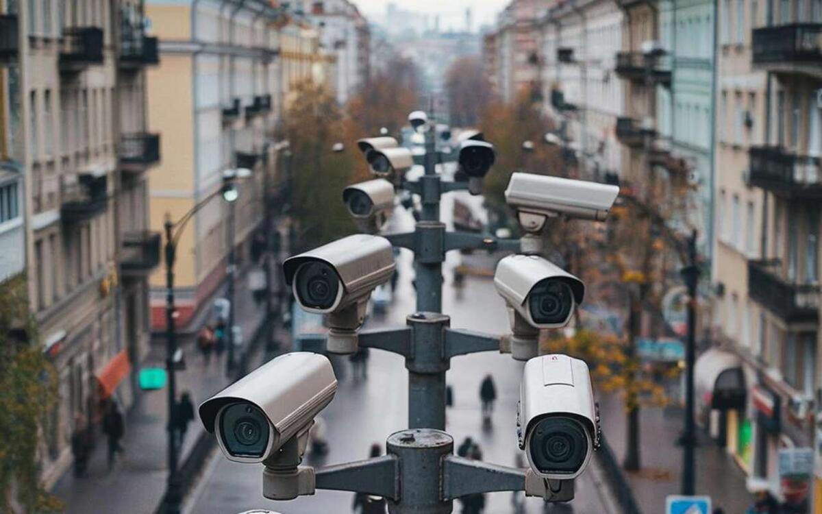    Липецкие власти заплатят за слежку за людьми в общественных местах более 100 млн рублей Иллюстрация: нейросеть «Гигачат»