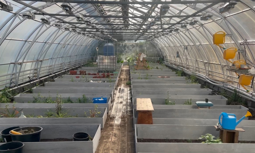     Валаамские теплицы. Фото: из личного архива героини