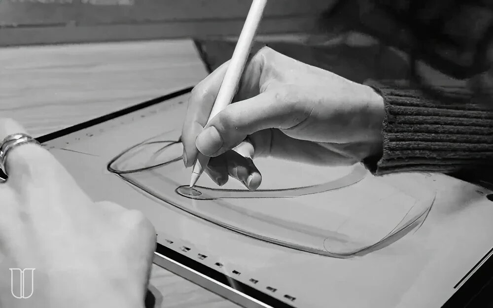 Создание эскизов пуфа Jellybean Saddle предметными дизайнерами FiftyFourms