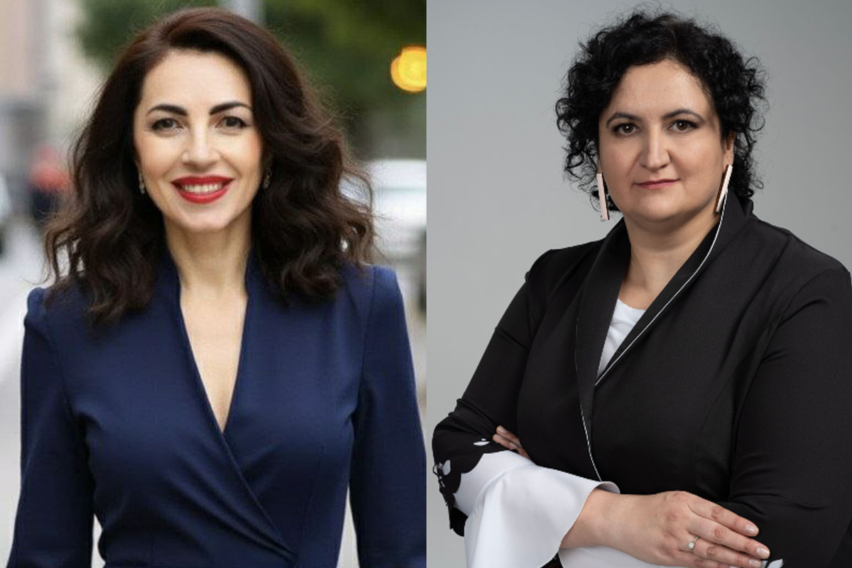 Кира Разумовская и Олеся Бережная