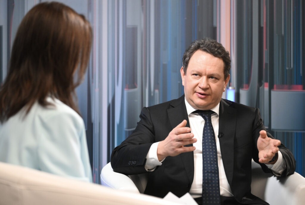    Первый заместитель президента-председателя правления ВТБ Дмитрий Пьянов. Владимир Астапкович / РИА Новости