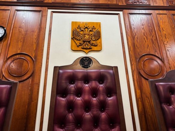    Южный окружной военный суд. Фото: t.me/uovs_info