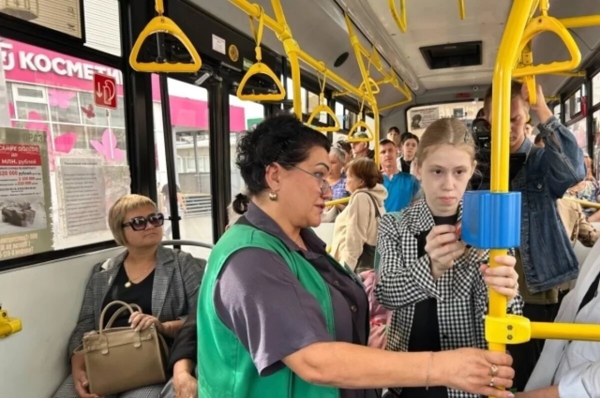    Несколько автобусов с этими устройствами работают в тестовом режиме