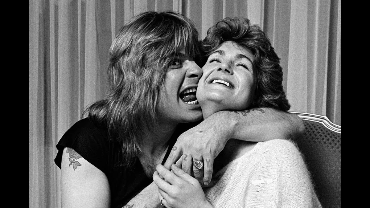 Оззи с женой Шэрон