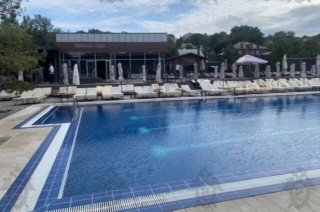    Бассейн, в котором произошла трагедия. Фото: Telegram-канал СУ СК России по Ростовской области