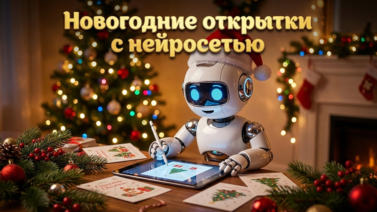    Как создать новогоднюю открытку с помощью нейросети бесплатно admin