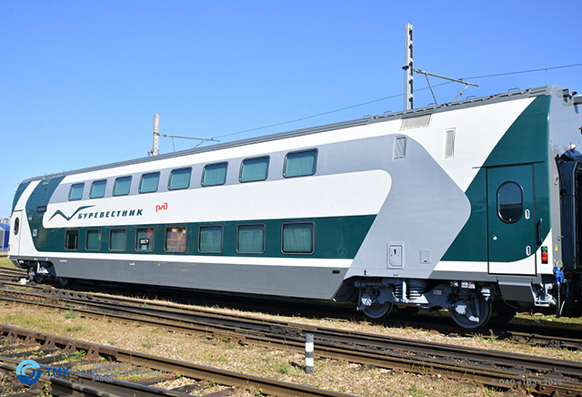 Сделанный в Твери поезд «Буревестник» отправился в первый рейс