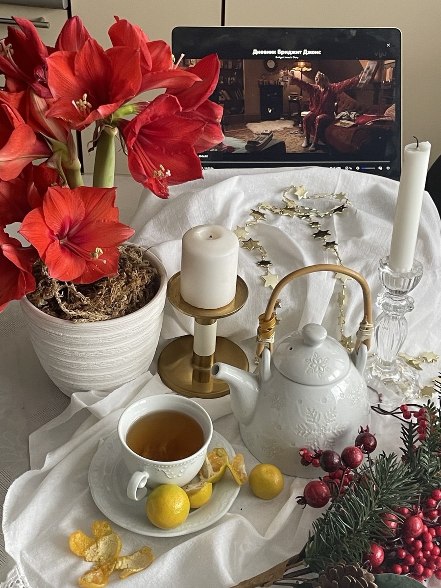 Цветение амариллиса