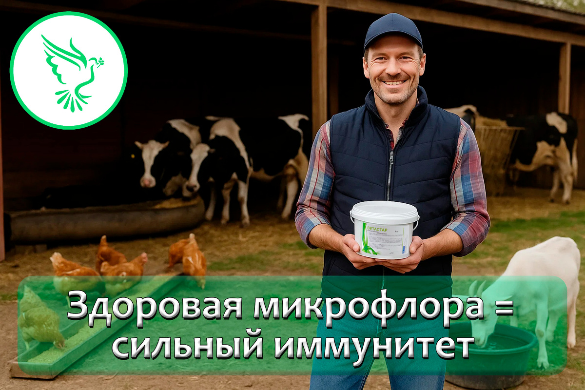 С Ветастар животные и птицы болеют реже