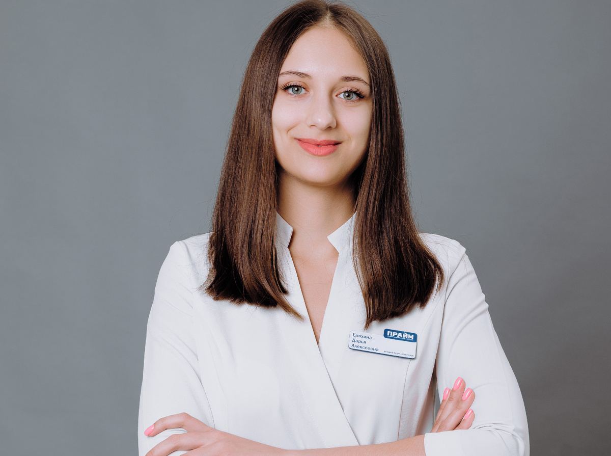 Дарья Алексеевна ведёт приём даже самых маленьких пациентов!