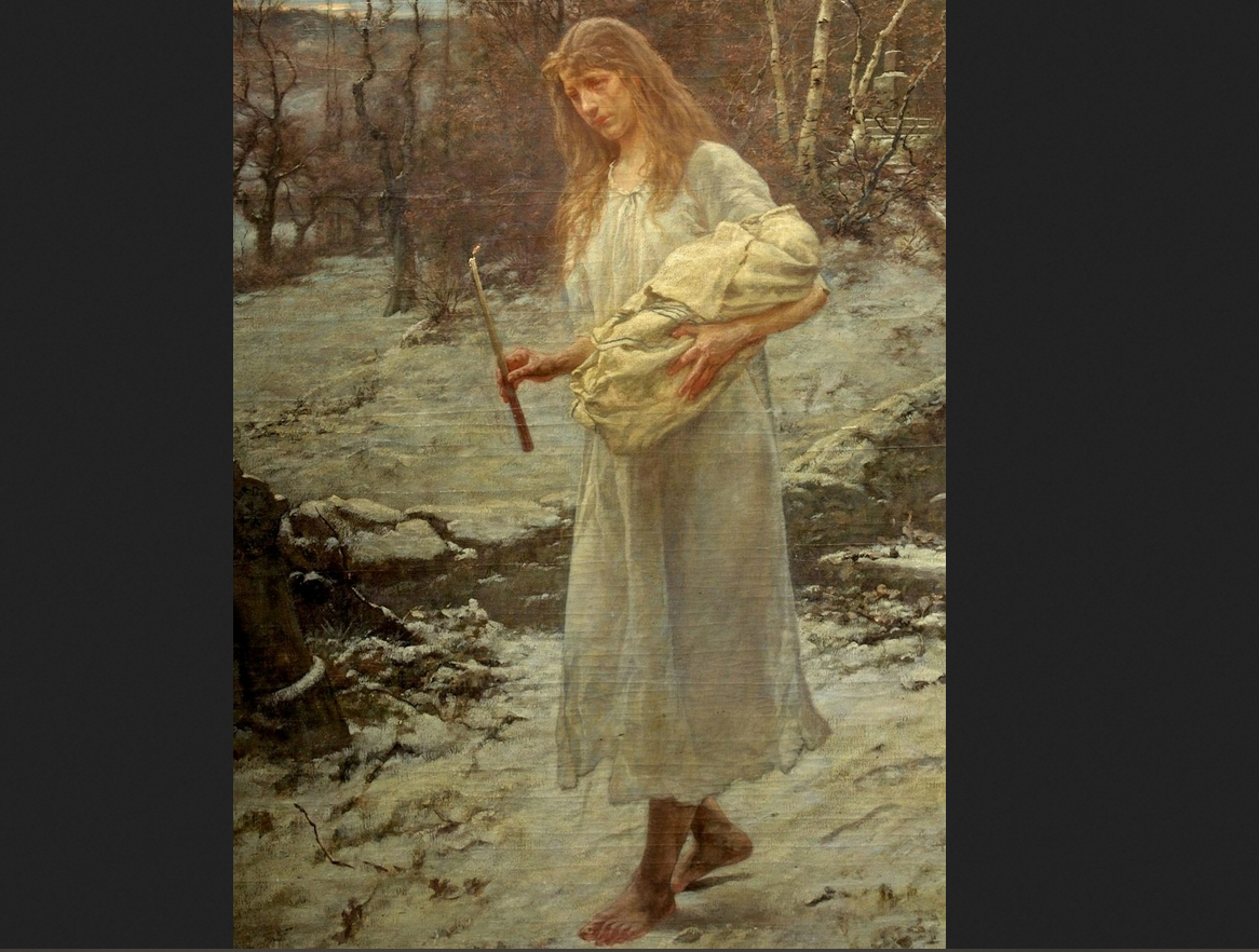 Уильям Джон Хеннесси «Покаяние», 1889.