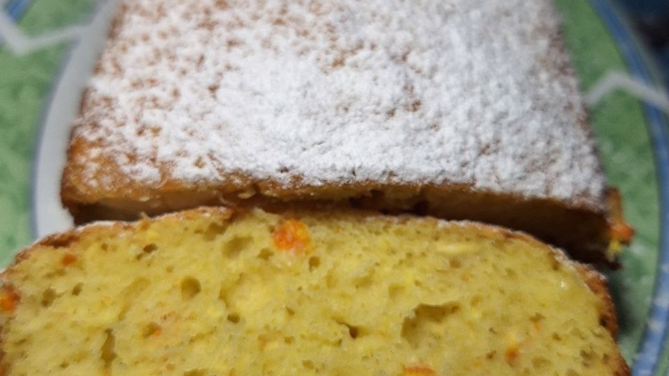 Апельсиновый кекс.