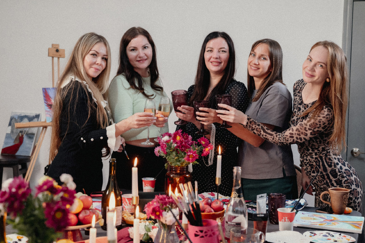 Отмечаем открытие студии "Светлица".